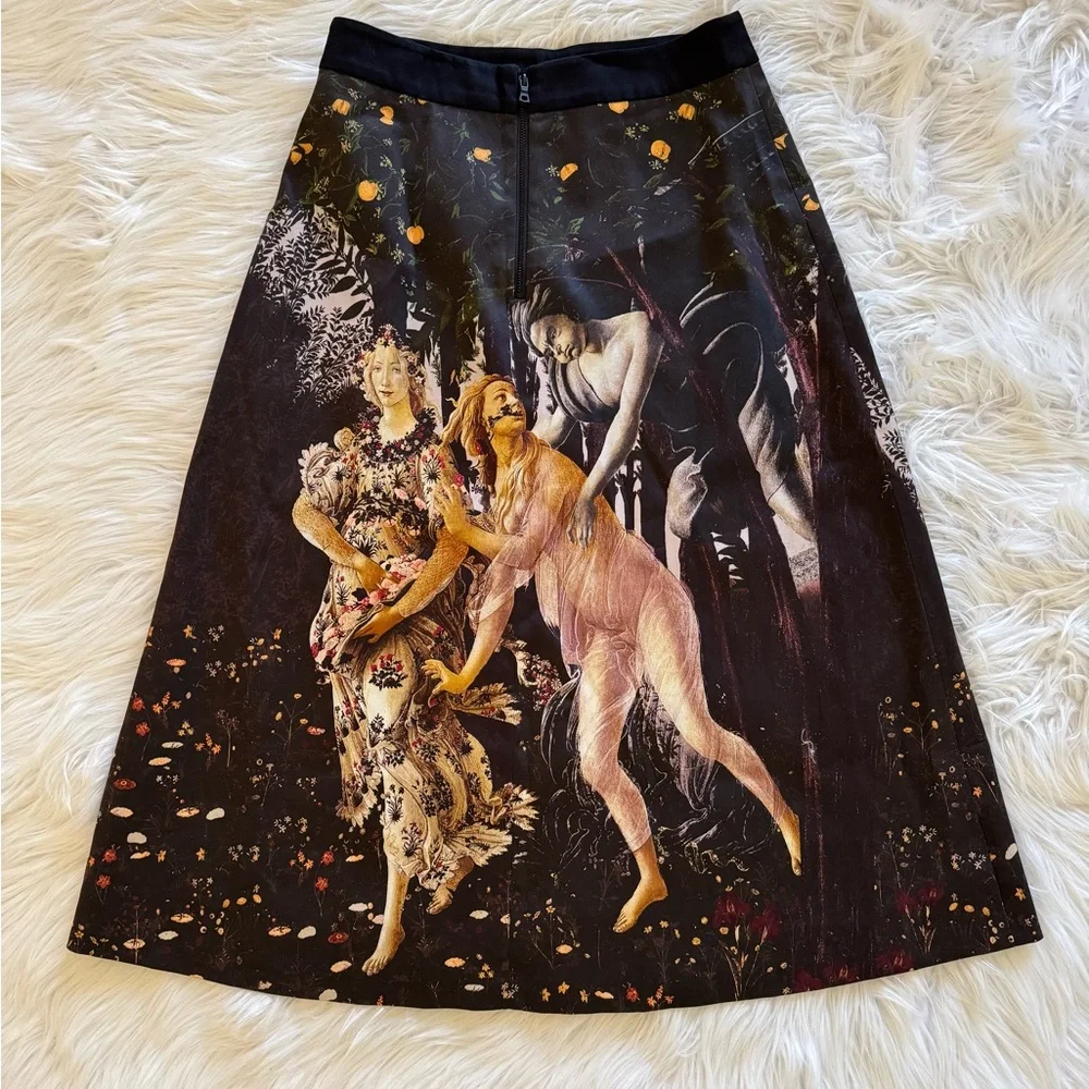 Alice + Olivia New Botticelli Primavera Skirt Size 6 - Picture 5 of 5